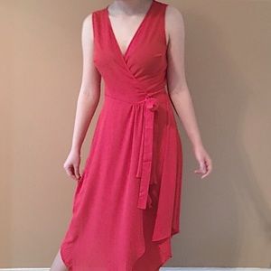 Sexy Red Layered Dress